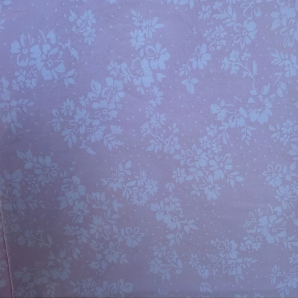 Simply Shabby Chic Rose Slipper Cottage Standard Pillowcase Set Pink White GUC